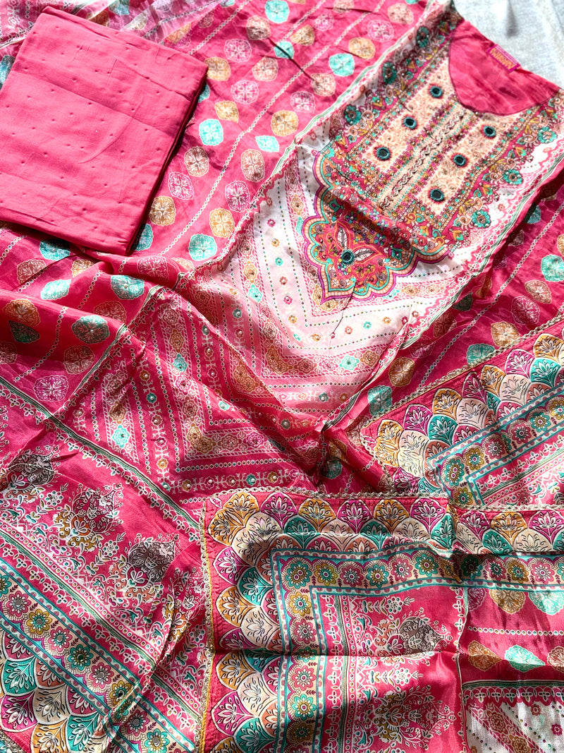 BEAUTIFUL PUNJABI SUIT |  | Karishma Emporium | Elegance in Making Pure Zardozi Women wear