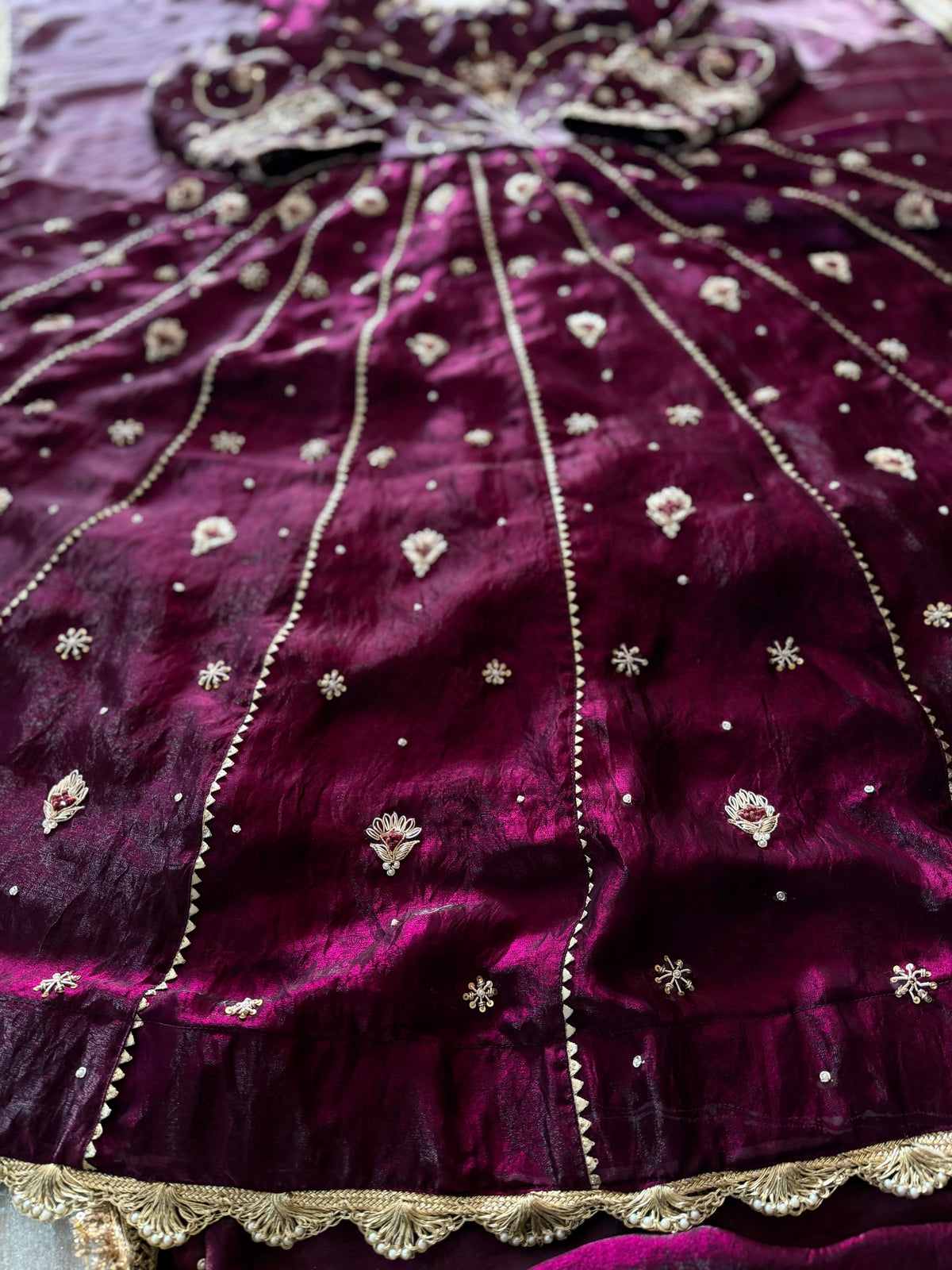 OUR PREMIUM ZARDOZI ANARKALI