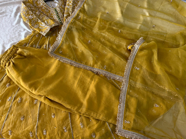 ZARDOZI ANARKALI WITH PANT