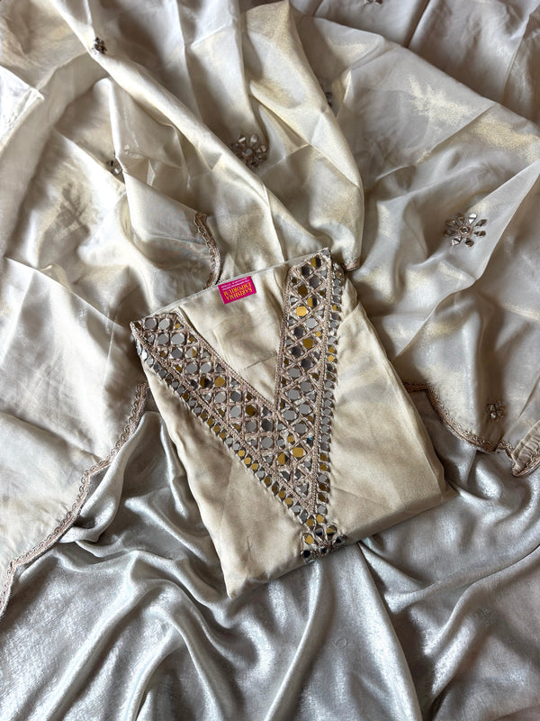 PUNJABI SUIT ON PURE VISCOUS fabric |  | Karishma Emporium | Elegance in Making Pure Zardozi Women wear