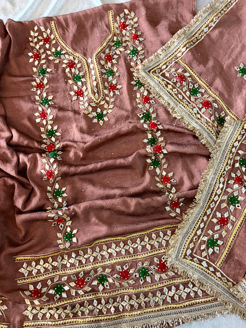 PUNJABI GOTA SUIT |  | Karishma Emporium | Elegance in Making Pure Zardozi Women wear