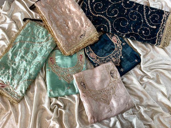 PUNJABI SUITS |  | Karishma Emporium | Elegance in Making Pure Zardozi Women wear