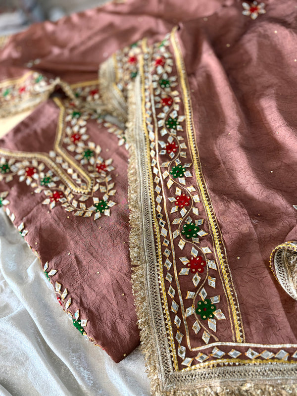 PUNJABI GOTA SUIT |  | Karishma Emporium | Elegance in Making Pure Zardozi Women wear