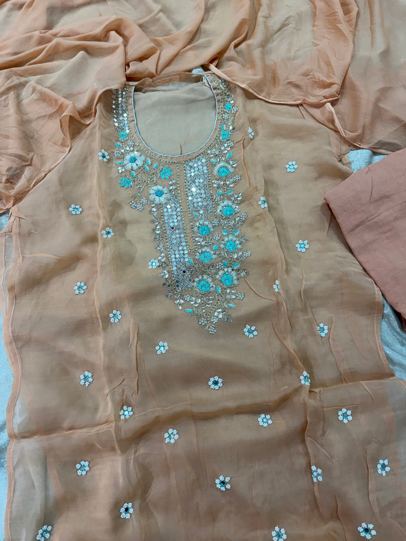 PARTYWEAR PITCH SUIT |  | Karishma Emporium | Elegance in Making Pure Zardozi Women wear