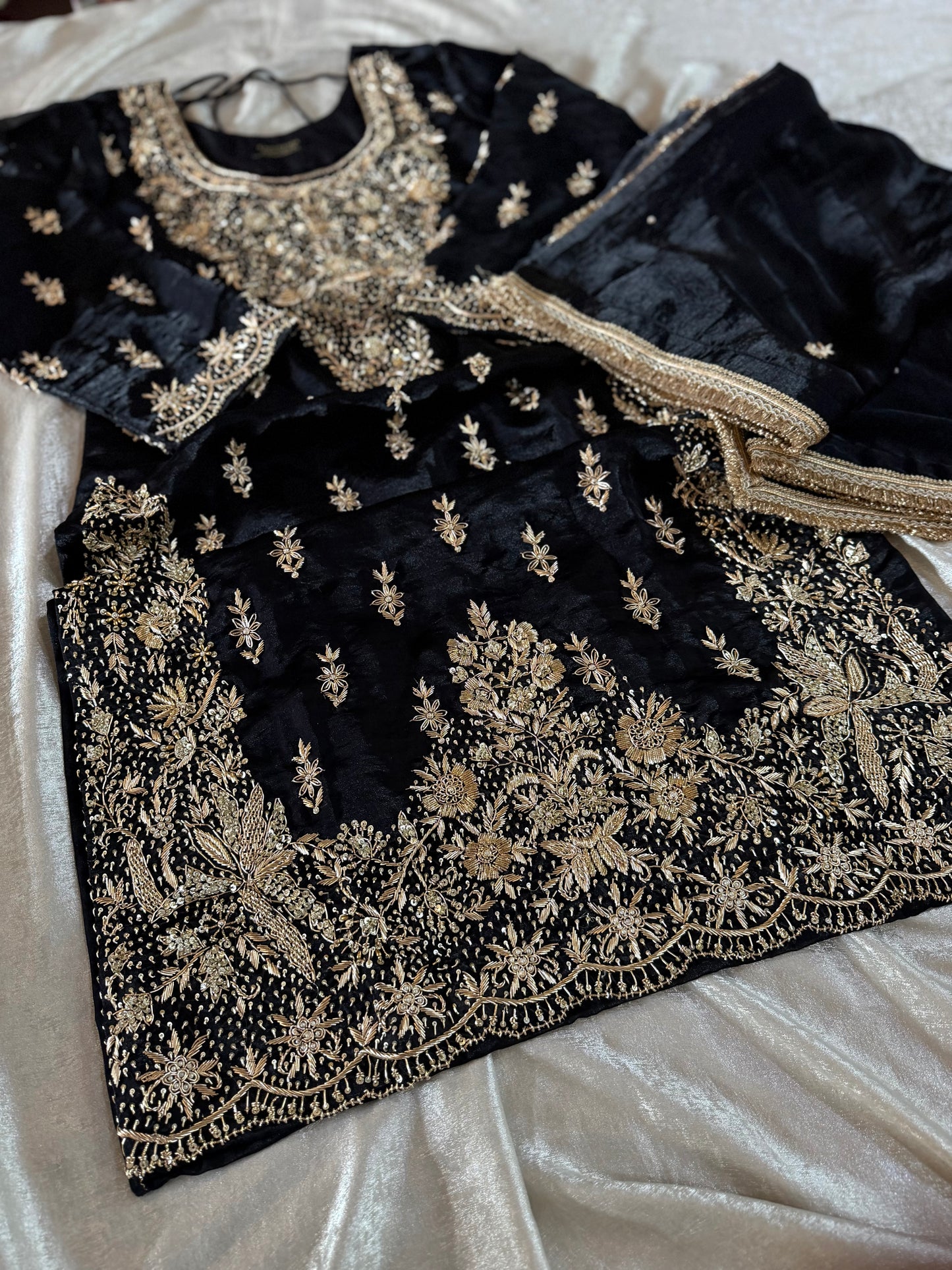 ZARDOZI WORK SHARARA SET