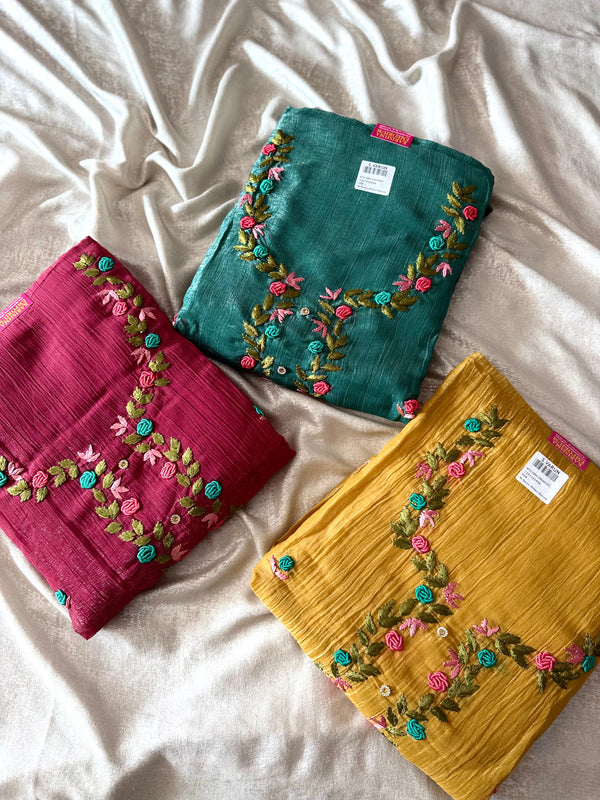 BEAUTIFUL SUITS |  | Karishma Emporium | Elegance in Making Pure Zardozi Women wear
