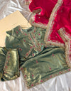 BEAUTIFUL ZARDOZI GHARARA