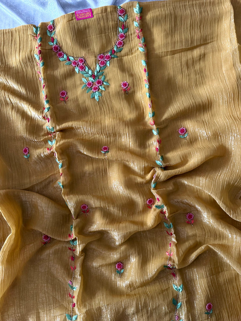 BEAUTIFUL SUITS |  | Karishma Emporium | Elegance in Making Pure Zardozi Women wear