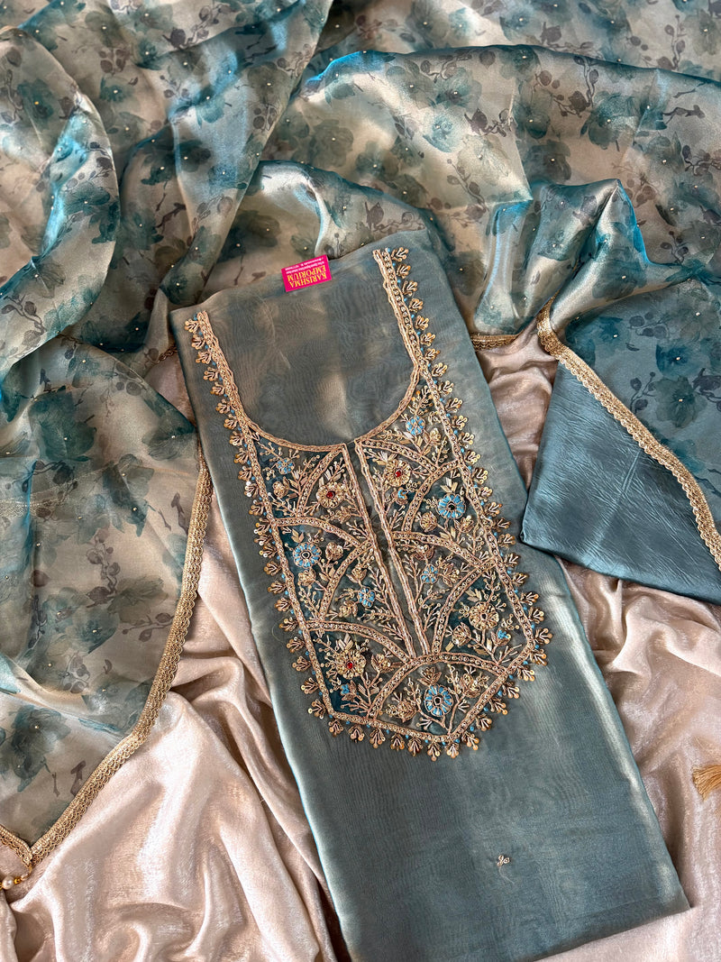 Wedding suits |  | Karishma Emporium | Elegance in Making Pure Zardozi Women wear