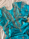 BEAUTIFUL BACKWORK KURTA PANT SET IN ZARDOZI WORK