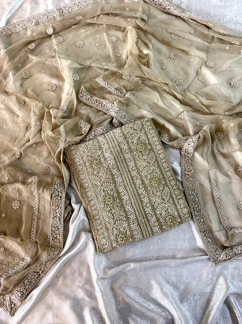 Crosia suits |  | Karishma Emporium | Elegance in Making Pure Zardozi Women wear