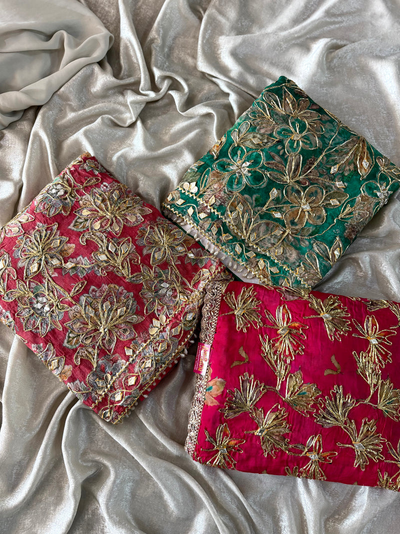 PUNJABI SUITS |  | Karishma Emporium | Elegance in Making Pure Zardozi Women wear