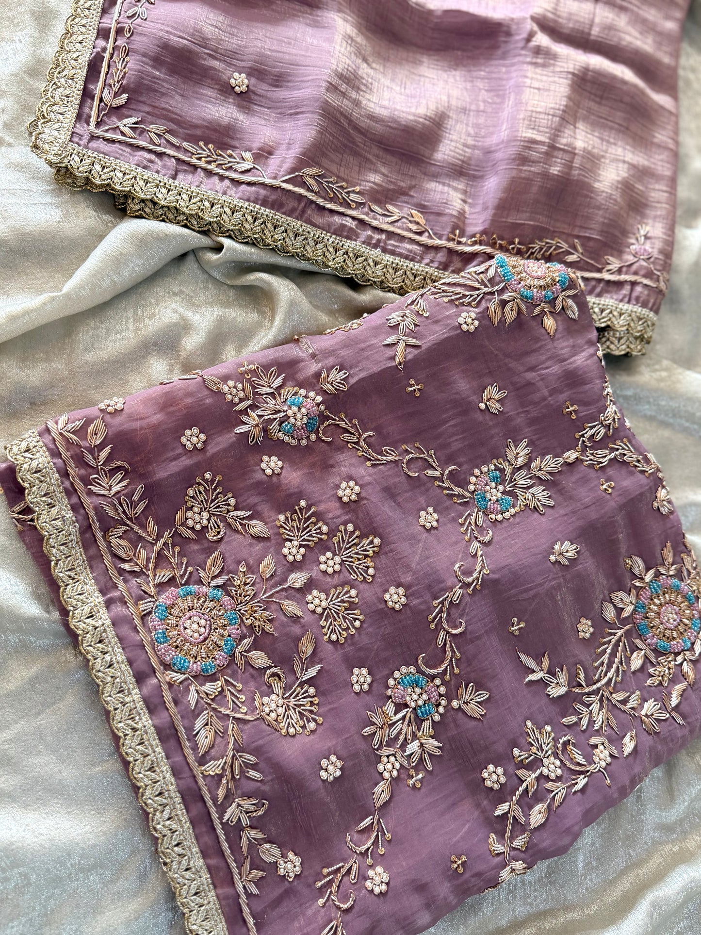 PURE ZARDOZI WORK SUIT