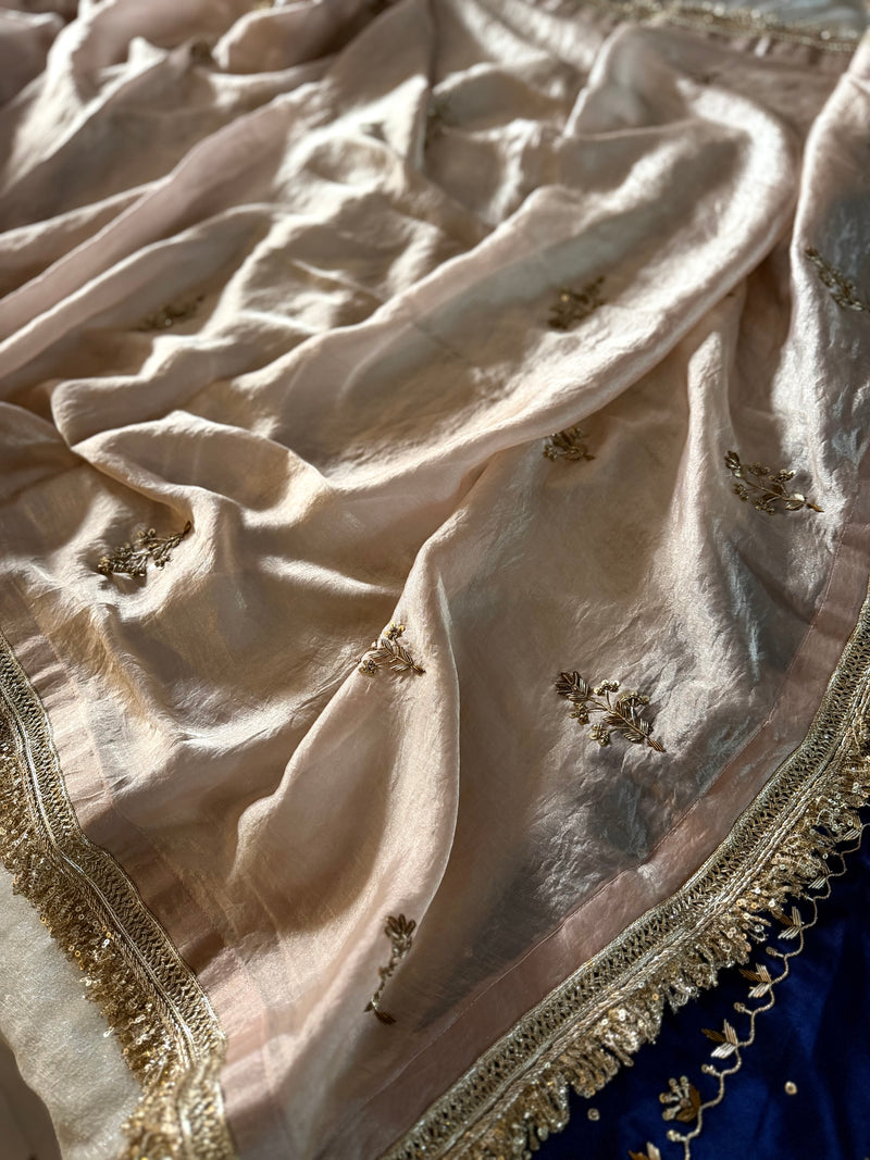 ZARDOZI GHARARA |  | Karishma Emporium | Elegance in Making Pure Zardozi Women wear