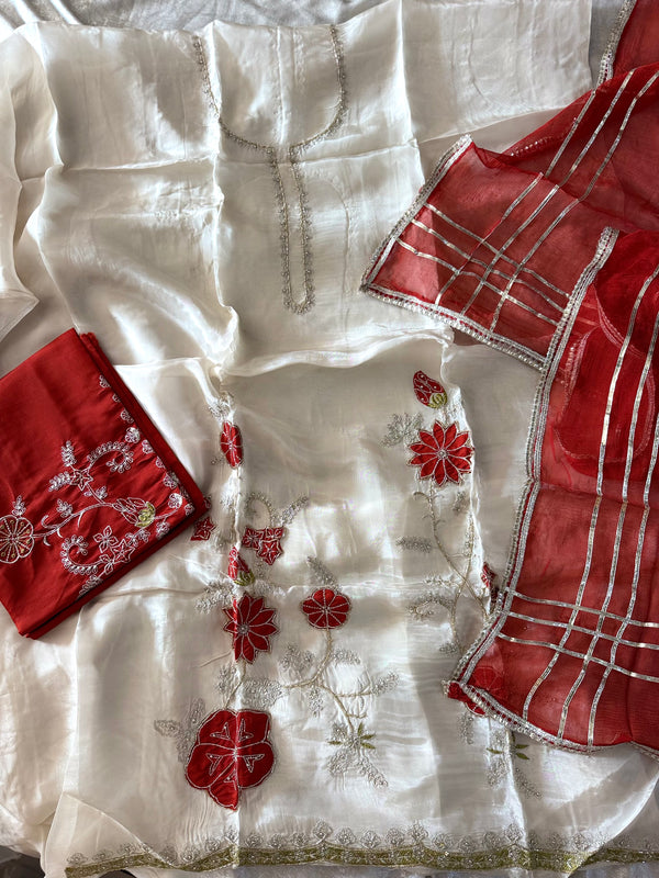 PARTYWEAR SUITS |  | Karishma Emporium | Elegance in Making Pure Zardozi Women wear