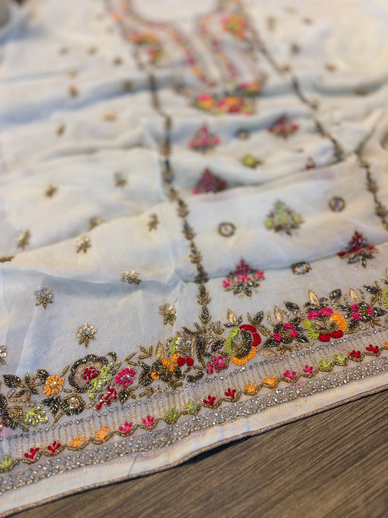 KHUBSURAT |  | Karishma Emporium | Elegance in Making Pure Zardozi Women wear
