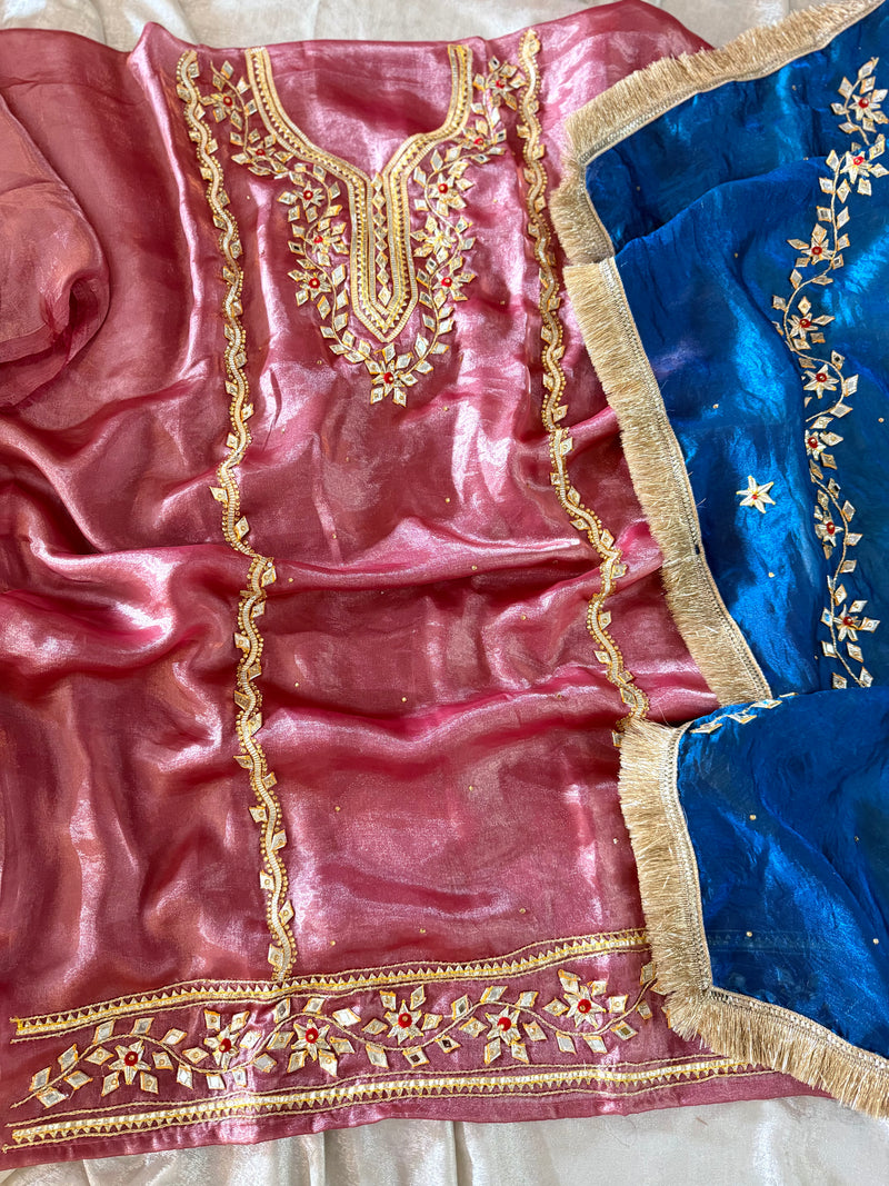 BEAUTIFUL GOTA PATTI |  | Karishma Emporium | Elegance in Making Pure Zardozi Women wear