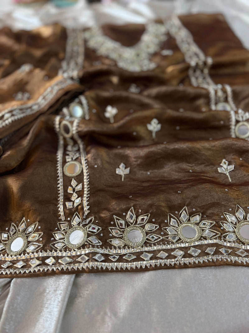 NEW GOTA PATTI DESIGNS |  | Karishma Emporium | Elegance in Making Pure Zardozi Women wear