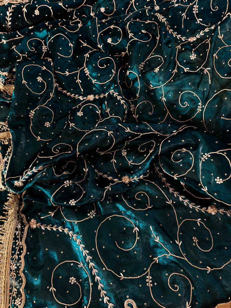 PUNJABI SUITS |  | Karishma Emporium | Elegance in Making Pure Zardozi Women wear
