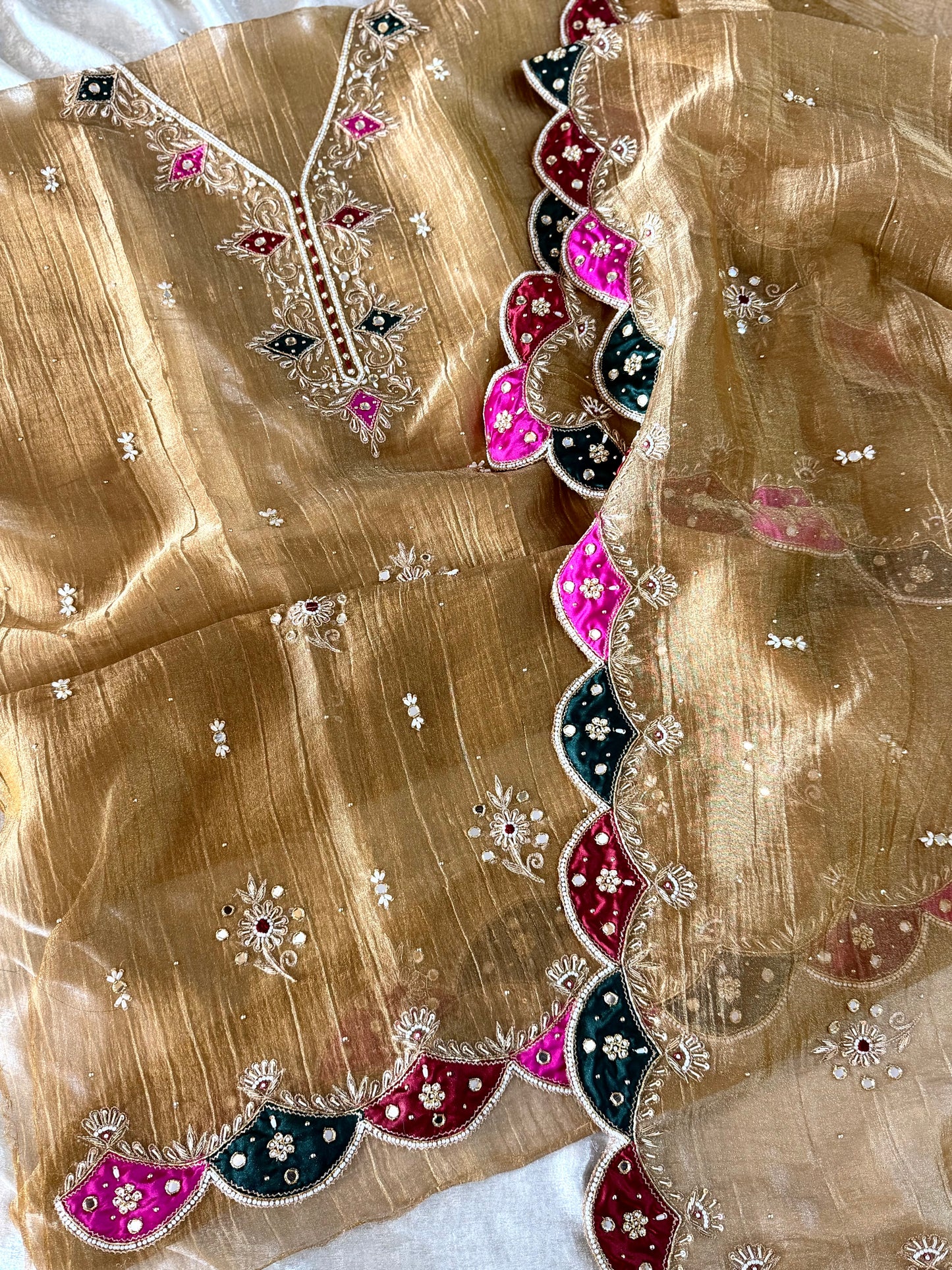 Dabka work suit