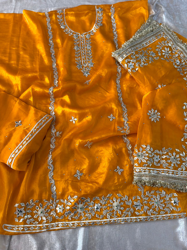 HALDI GOTA PATTI  SUITS