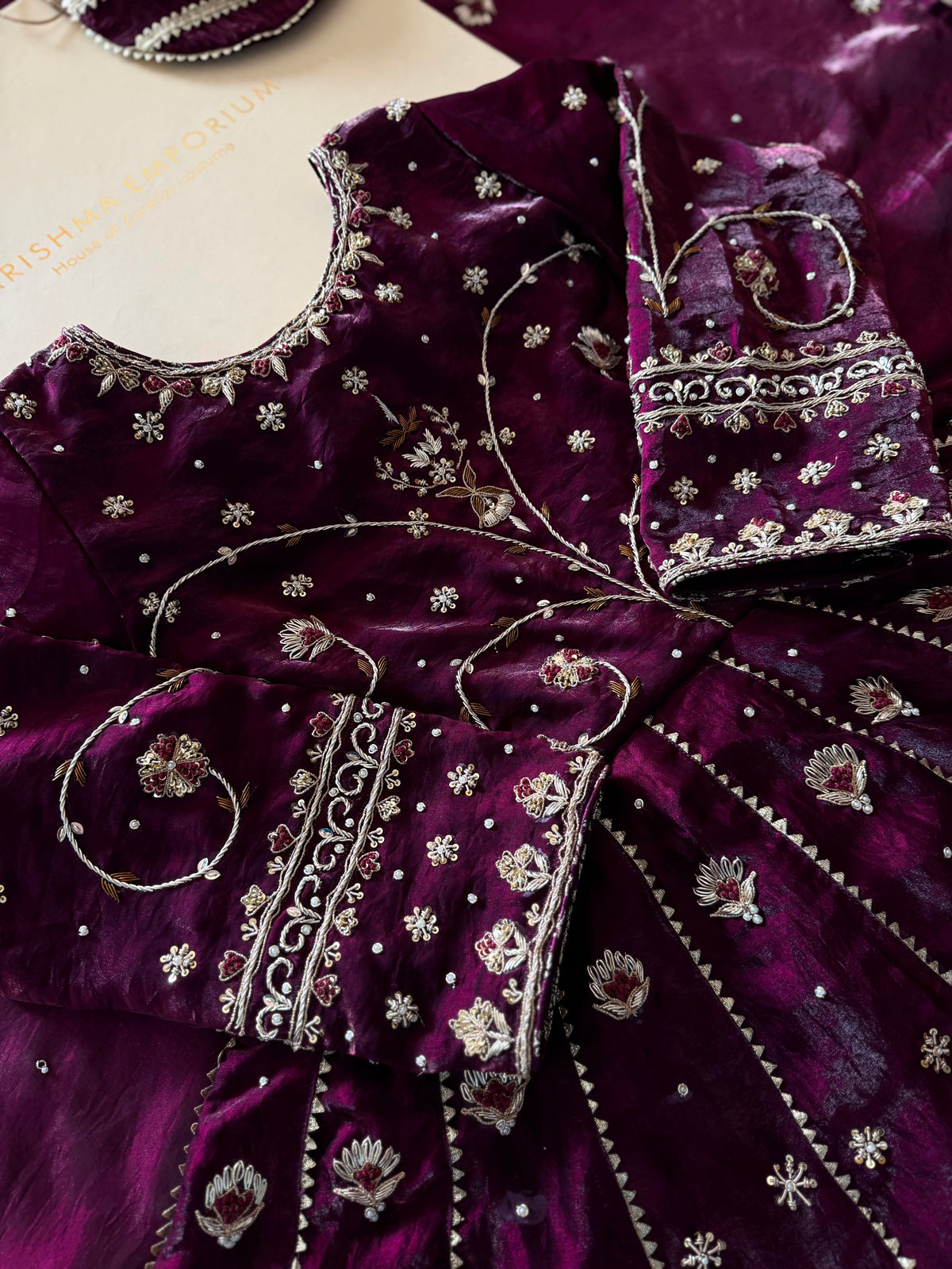 OUR PREMIUM ZARDOZI ANARKALI