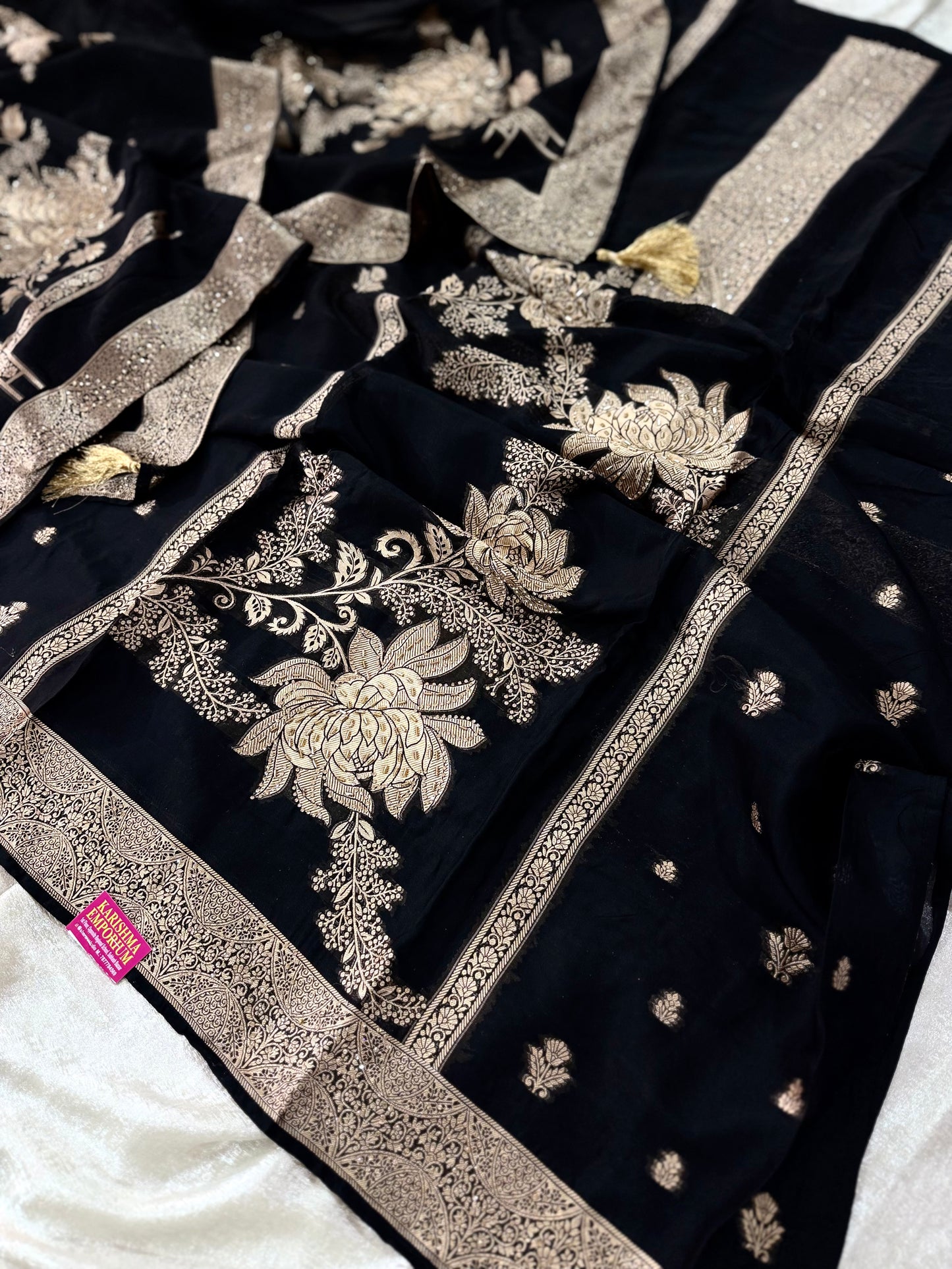 PUNJABI SUIT IN PURE BLACK
