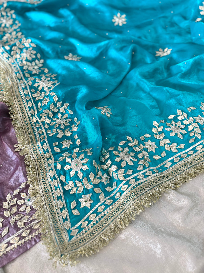 GOTA PATTI |  | Karishma Emporium | Elegance in Making Pure Zardozi Women wear