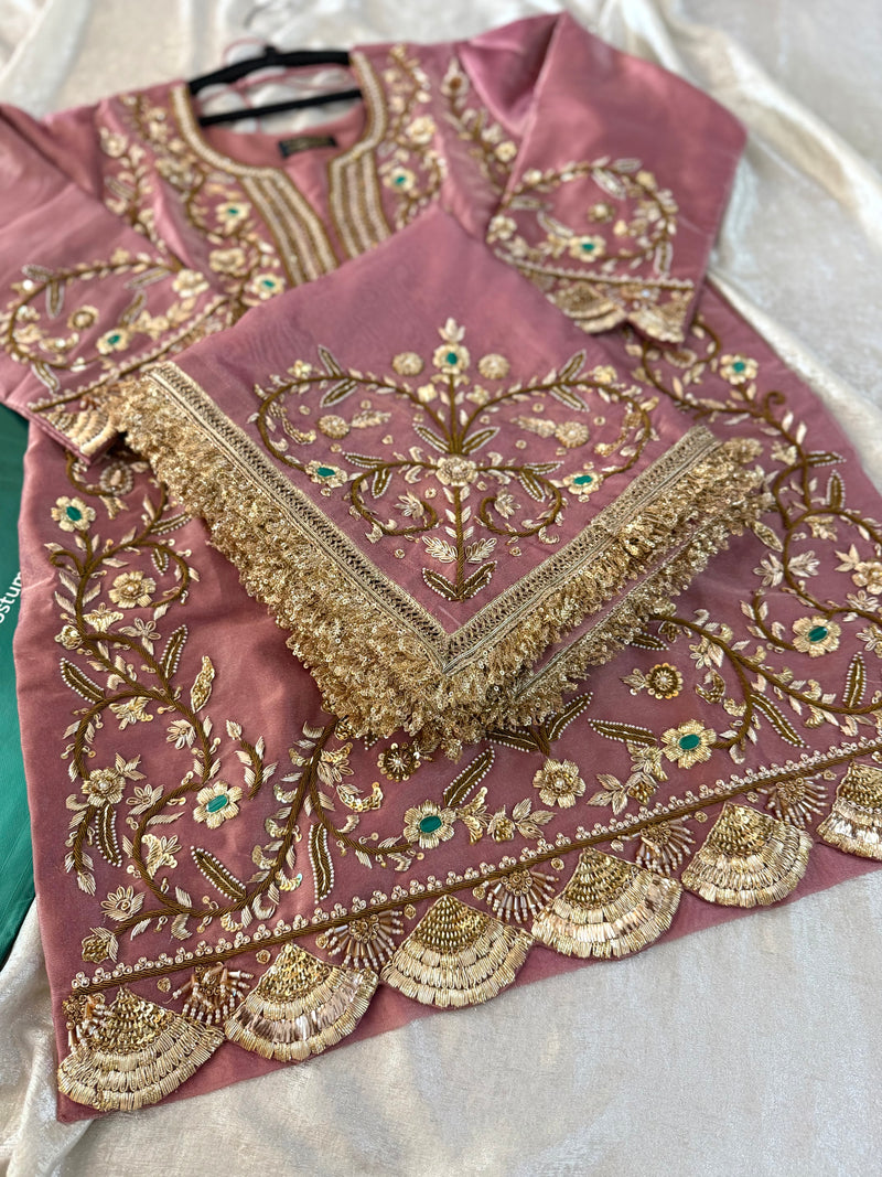 ANTIQUE ZARDOZI |  | Karishma Emporium | Elegance in Making Pure Zardozi Women wear