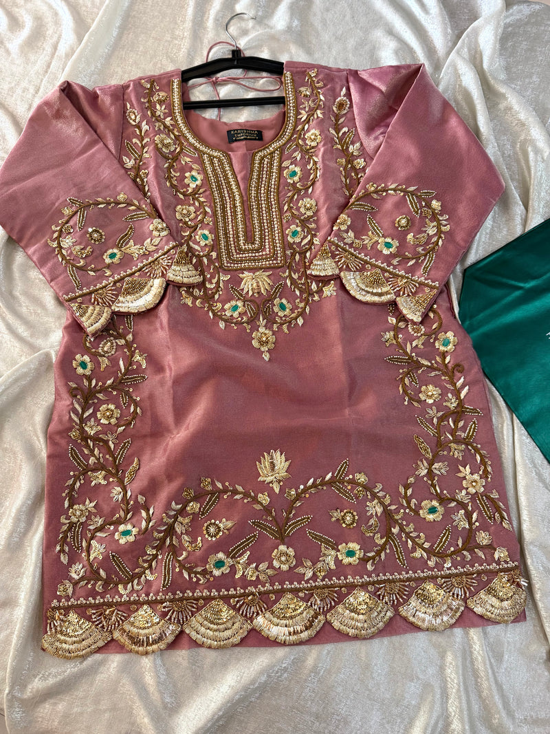 ANTIQUE ZARDOZI |  | Karishma Emporium | Elegance in Making Pure Zardozi Women wear