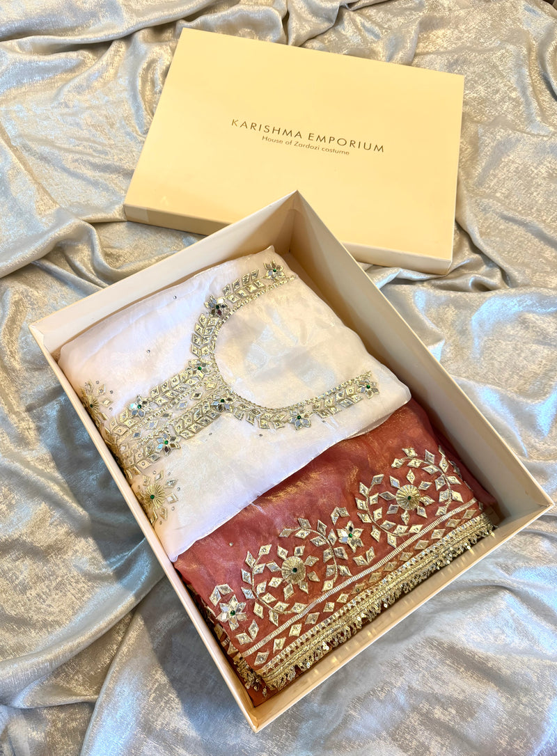 gota Patti suit |  | Karishma Emporium | Elegance in Making Pure Zardozi Women wear