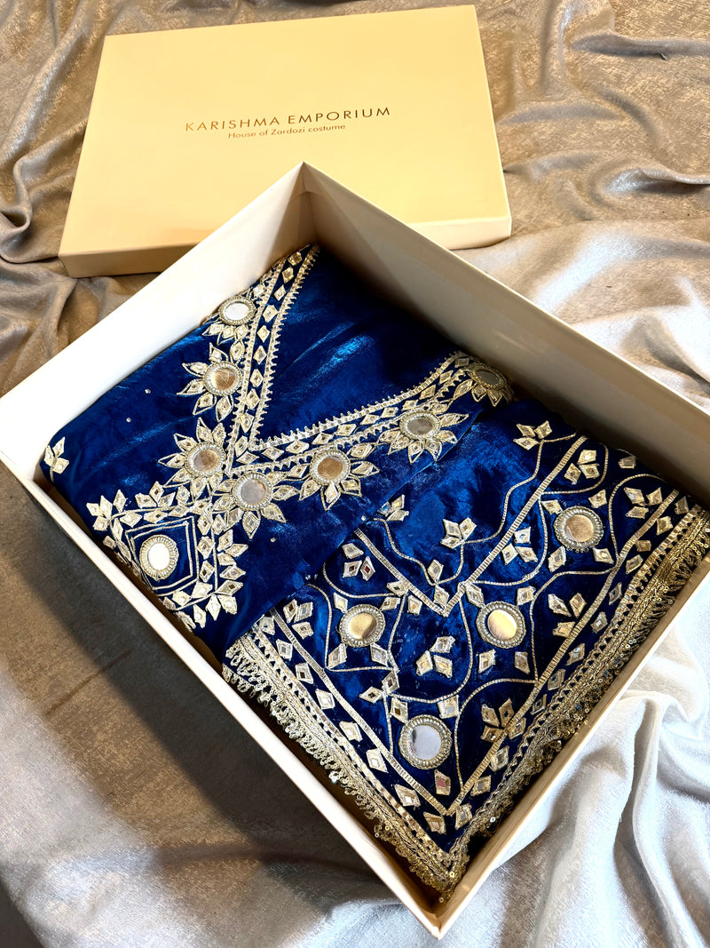 Gota Patti suit |  | Karishma Emporium | Elegance in Making Pure Zardozi Women wear