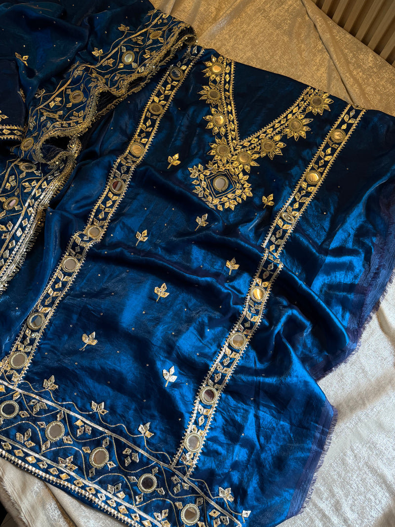 Gota Patti suit |  | Karishma Emporium | Elegance in Making Pure Zardozi Women wear
