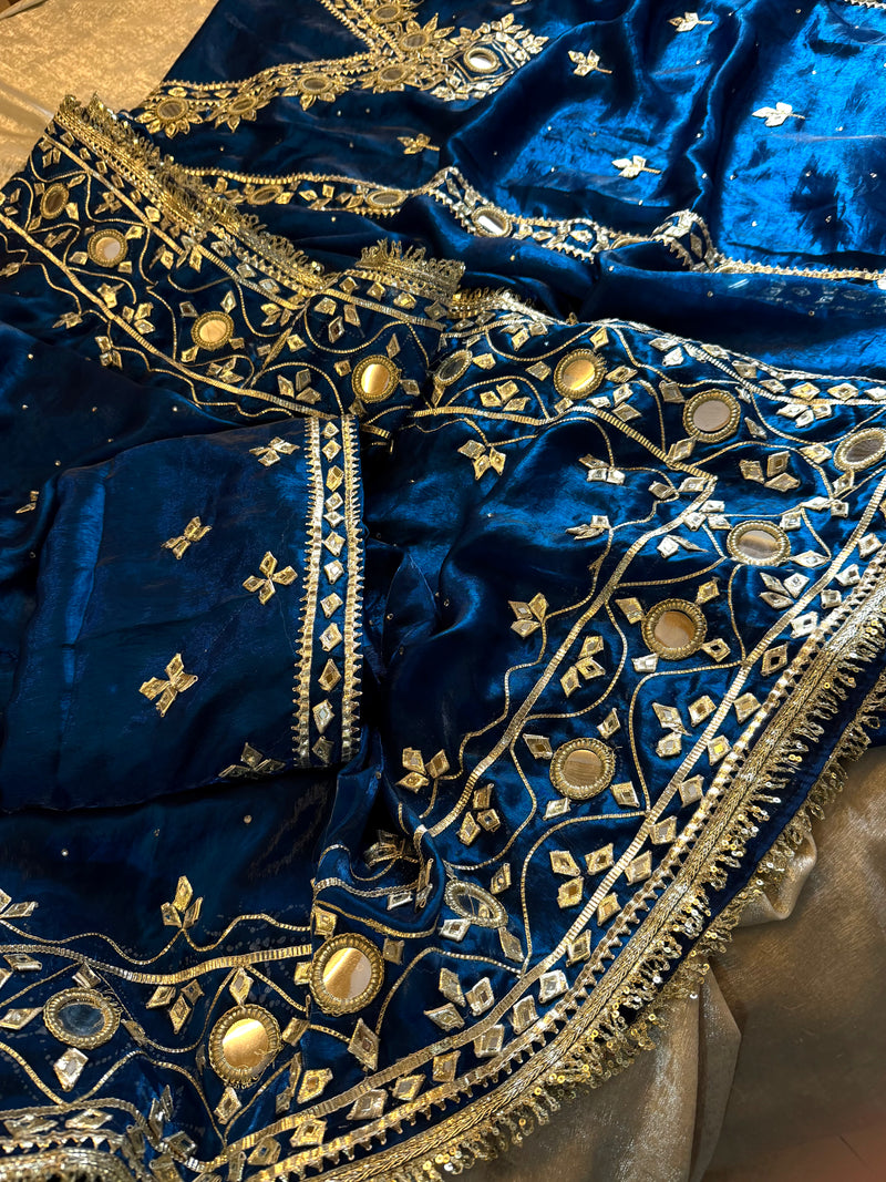 Gota Patti suit |  | Karishma Emporium | Elegance in Making Pure Zardozi Women wear