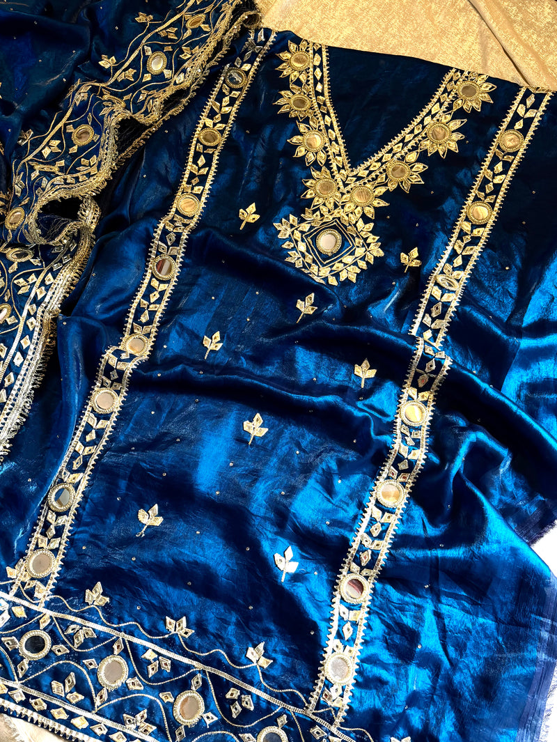 Gota Patti suit |  | Karishma Emporium | Elegance in Making Pure Zardozi Women wear