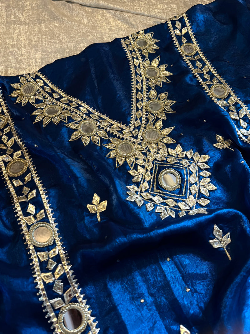 Gota Patti suit |  | Karishma Emporium | Elegance in Making Pure Zardozi Women wear
