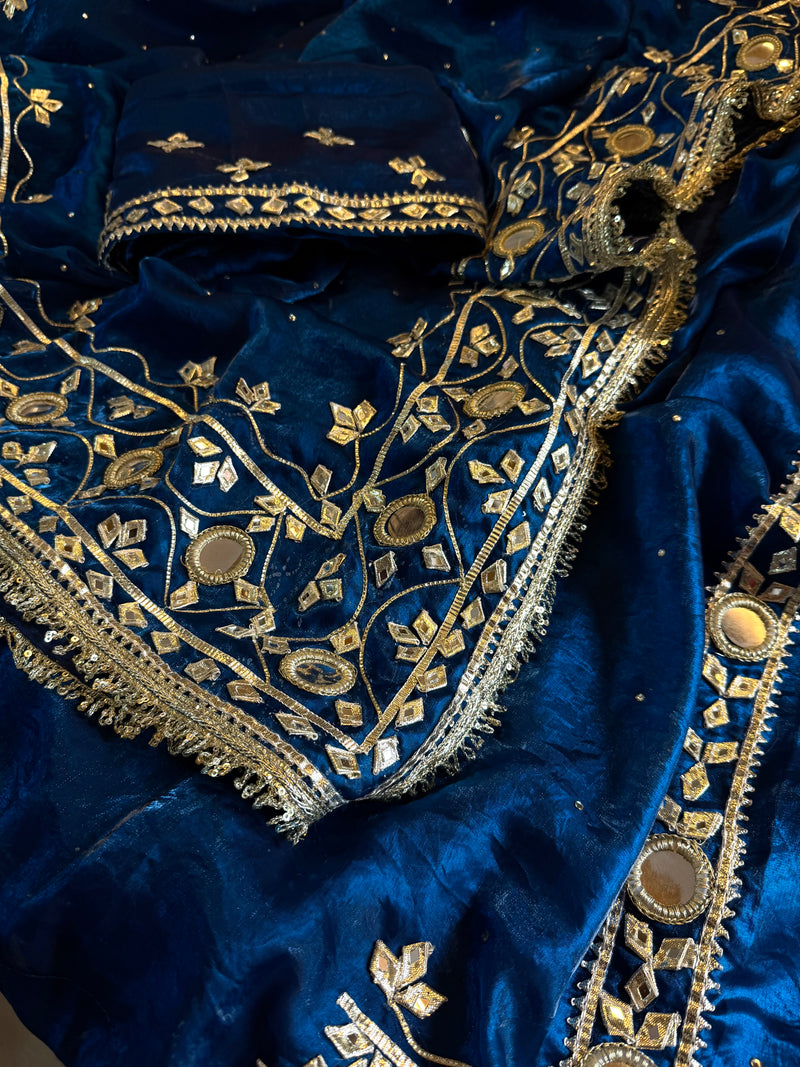 Gota Patti suit |  | Karishma Emporium | Elegance in Making Pure Zardozi Women wear