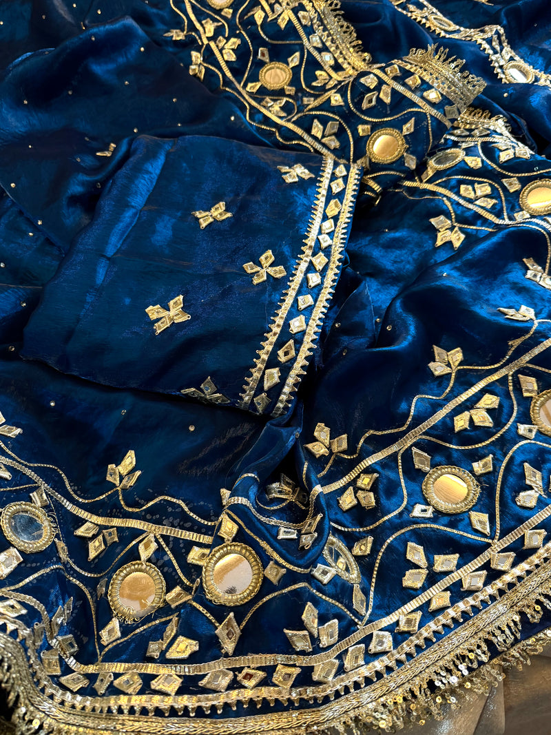 Gota Patti suit |  | Karishma Emporium | Elegance in Making Pure Zardozi Women wear