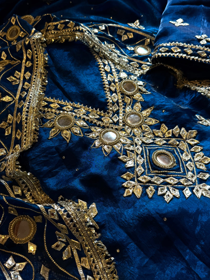 Gota Patti suit |  | Karishma Emporium | Elegance in Making Pure Zardozi Women wear