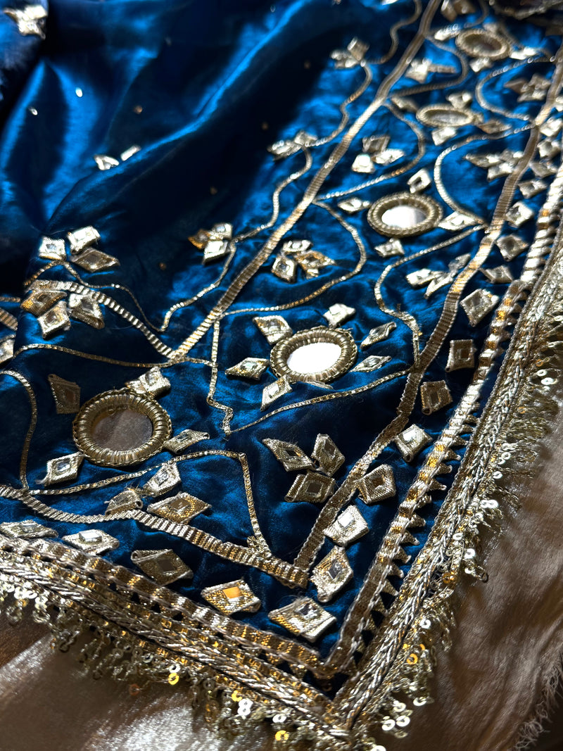 Gota Patti suit |  | Karishma Emporium | Elegance in Making Pure Zardozi Women wear
