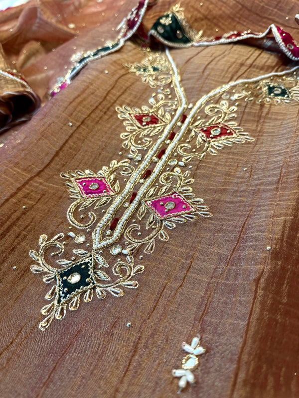 Dabka work suit