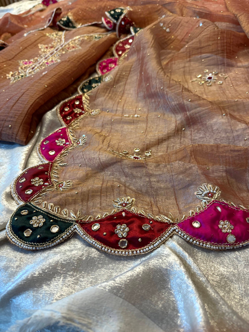 Dabka work suit |  | Karishma Emporium | Elegance in Making Pure Zardozi Women wear