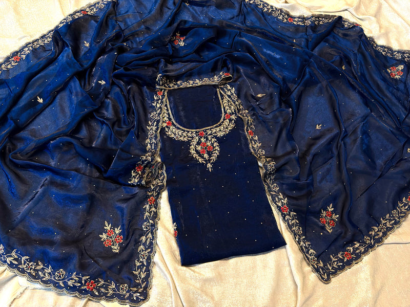 Dabka suit |  | Karishma Emporium | Elegance in Making Pure Zardozi Women wear