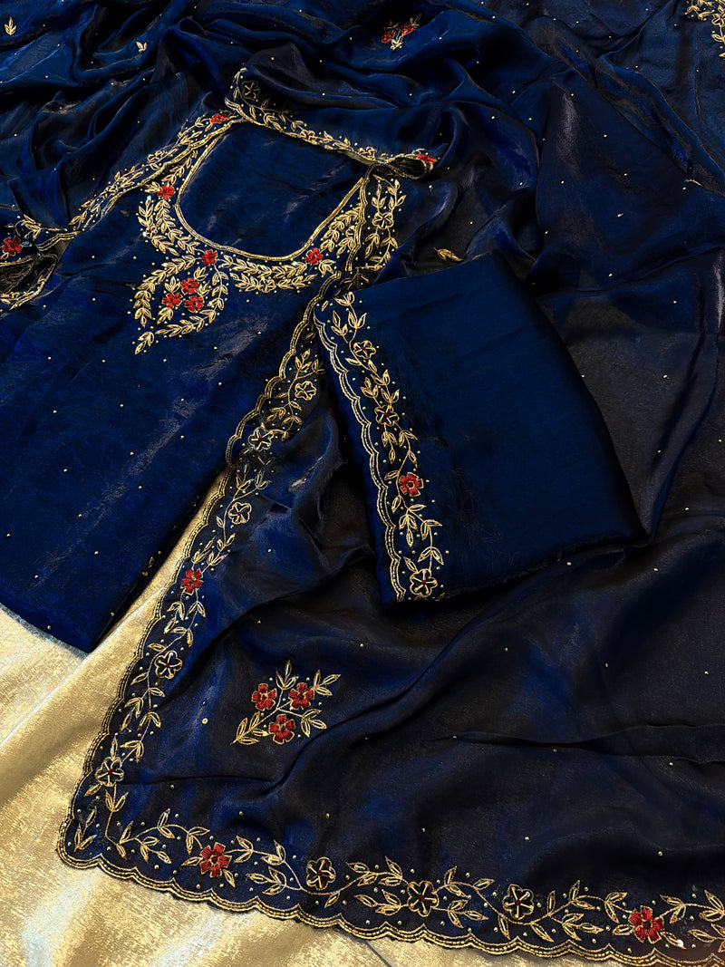 Dabka suit |  | Karishma Emporium | Elegance in Making Pure Zardozi Women wear