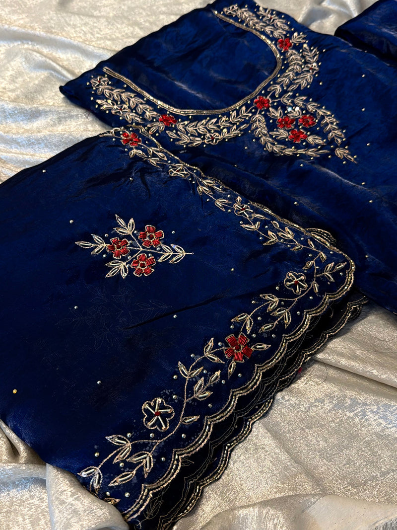 Dabka suit |  | Karishma Emporium | Elegance in Making Pure Zardozi Women wear