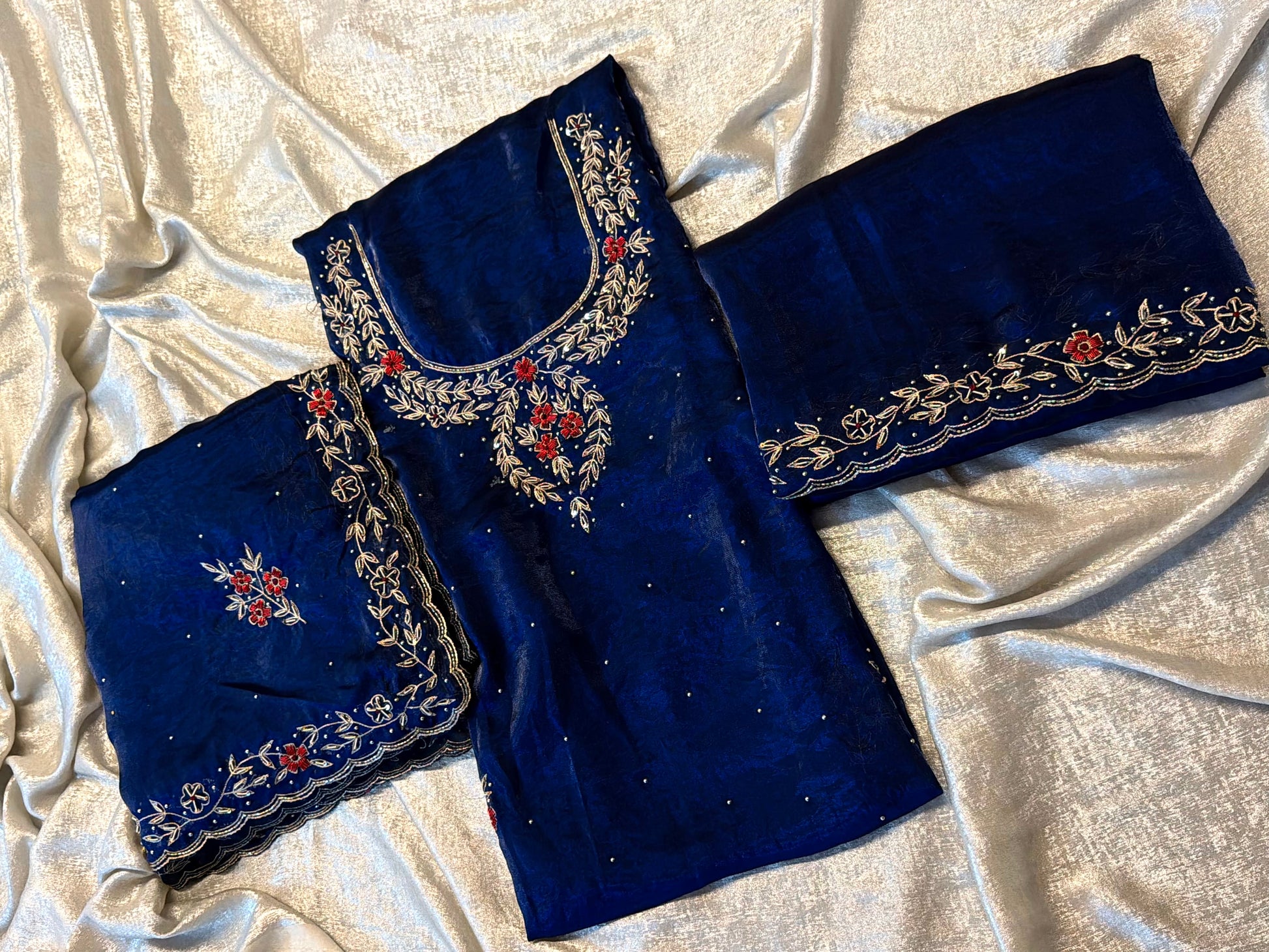 Dabka suit |  | Karishma Emporium | Elegance in Making Pure Zardozi Women wear
