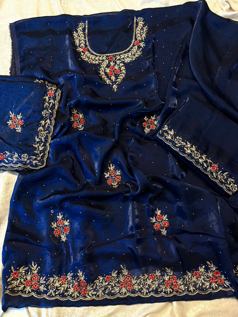 Dabka suit |  | Karishma Emporium | Elegance in Making Pure Zardozi Women wear