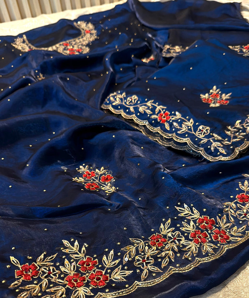 Dabka suit |  | Karishma Emporium | Elegance in Making Pure Zardozi Women wear