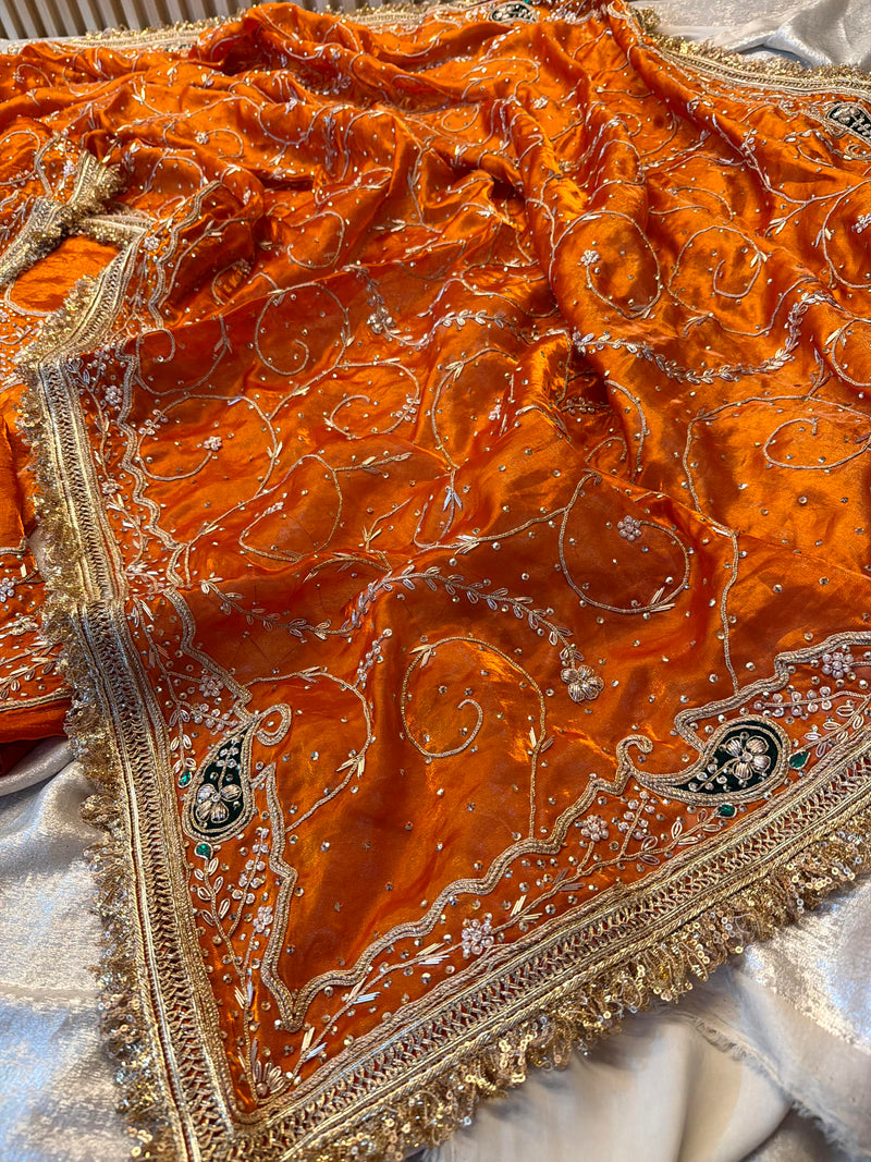 Punjabi suit |  | Karishma Emporium | Elegance in Making Pure Zardozi Women wear