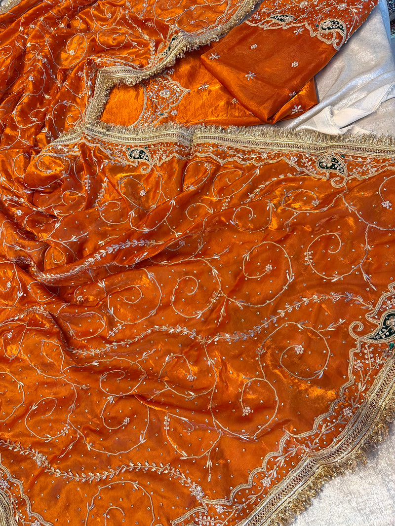Punjabi suit |  | Karishma Emporium | Elegance in Making Pure Zardozi Women wear